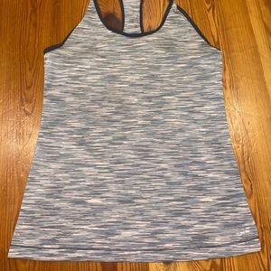 Loose Nike pink and gray tank top